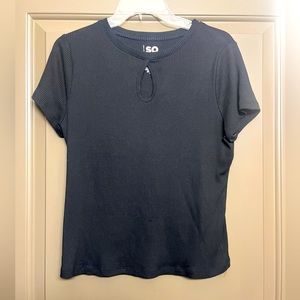 Fitted Black Old Navy T-Shirt